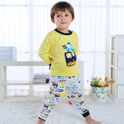 Children's Home Wear Long Sleeve Baby Thermal Pajamas Baby Underwear Set
