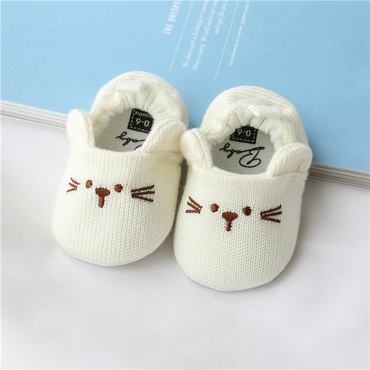 Fashion Simple Baby Knitted Booties