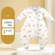 Baby autumn and winter one-piece pajamas