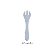 Food Grade Baby Feeding Tableware Silicone Fork